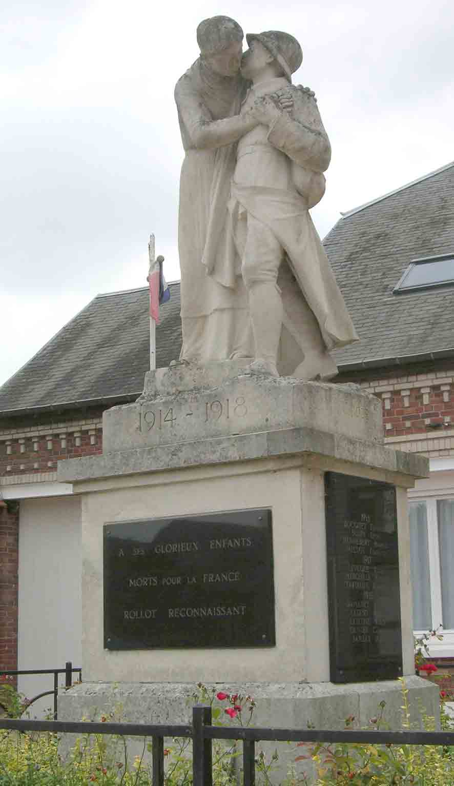 Kriegerdenkmal in Rollot