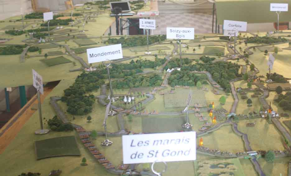 Rekonstruktion der Marne-Schlacht anläßlich des Jubiläums