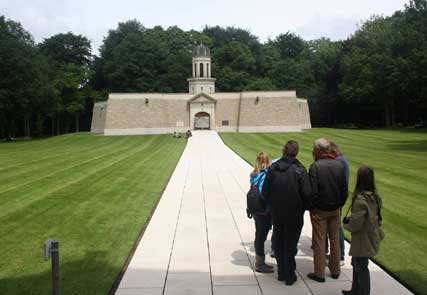 Südafrikanische Gedenkstätte in Longueval