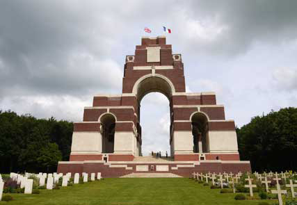Das Memorial vonl Thiepval